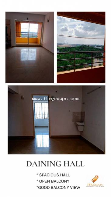 2 BHK SEMI FURNISHED FLAT FOR SALE (904)